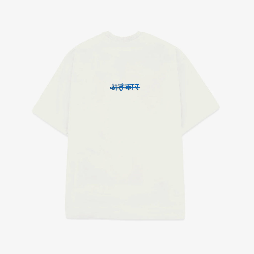 Basic Embroidered T-Shirt (White) - AhankarWear