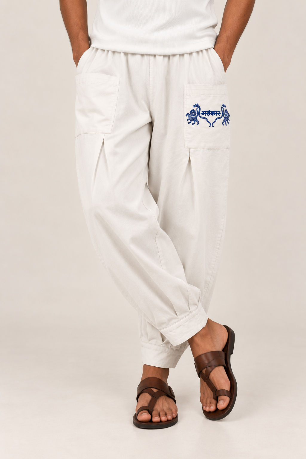 KAARYA PANTS (WHITE)